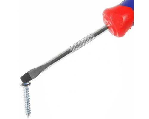 Отвертка с магнитным наконечником WORKPRO SL 4x100мм CR-V WP221014