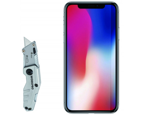 Нож складной алюминиевый WORKPRO мини WP211010