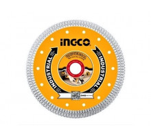 Диск алмазный INGCO INDUSTRIAL 125х1,4х22,2 мм, алмаз 10 мм, ТУРБО-Х ультратонкий DMD081251HT