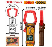 Мультиметр цифровой INGCO INDUSTRIAL 1000 А AC/DC DCM610002