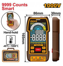 Мультиметр цифровой INGCO INDUSTRIAL 1000 В DM110004