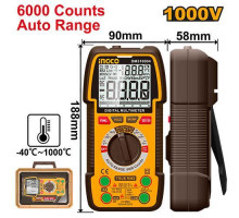 Мультиметр цифровой INGCO INDUSTRIAL 1000 В DM310004
