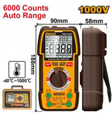 Мультиметр цифровой INGCO INDUSTRIAL 1000 В DM310004