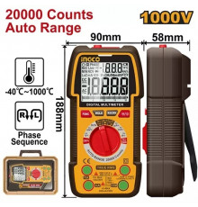 Мультиметр цифровой INGCO INDUSTRIAL 1000 В DM410003