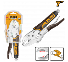 Клещи зажимные INGCO 180 мм HCJLW0207
