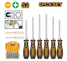 Набор ударных отвëрток 6 шт INGCO INDUSTRIAL HGTST0608