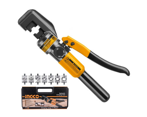 Клещи гидравлические обжимные INGCO 45 кН (CU 4-70мм²) HHCT0170