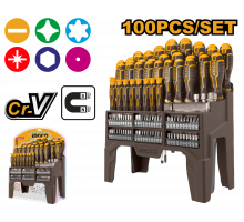 Набор отверток и бит INGCO HKSD10028 INDUSTRIAL 40+60 шт. HKSD10028