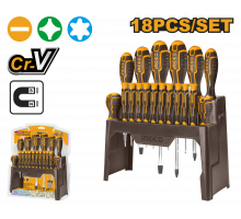 Набор отверток INGCO INDUSTRIAL 18 шт. HKSD1828