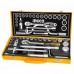 Набор торцевых головок 1/2" с трещоткой INGCO INDUSTRIAL HKTS0243