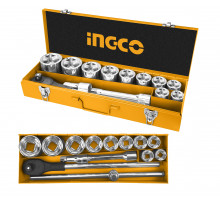 Набор торцевых головок 15 шт. 3/4" INGCO INDUSTRIAL HKTS034151