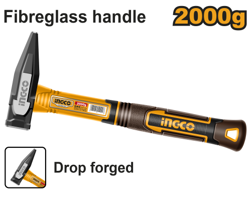 Молоток слесарный INGCO 2000 г HMH822000 Молоток слесарный INGCO 2000 г HMH822000