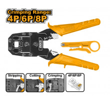 Клещи для обжима витой пары INGCO HMPC1468P