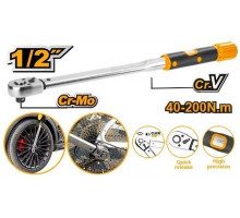 Динамометрический ключ 1/2, 40-200 Нм INGCO INDUSTRIAL HPTW200N1