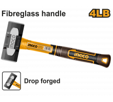 Кувалда с фиберглассовой рукояткой INGCO 1,8 кг HSLH8104
