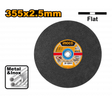 Круг отрезной по металлу INGCO 355x2.5x25.4 мм Metal MCD253551