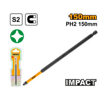 Ударная бита INGCO SUPER INDUSTRIAL S2, PH2x150мм, 1шт. SDBIM71PH2150