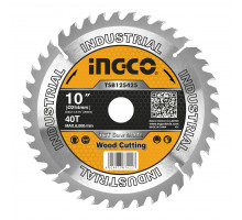 Диск пильный по дереву TCT 254х30 мм 40Т INGCO INDUSTRIAL TSB125425