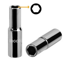 Головка торцевая шестигранная удлиненная (8 мм; 1/2") INGCO HHAST12083L