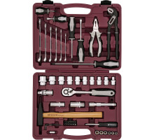 Набор инструмента универсальный THORVIK 1/4", 1/2"DR, 56 предметов TS056 (UTS0056)
