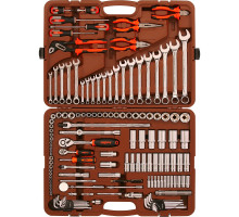 Набор универсального инструмента OMBRA 1/2", 3/8" и 1/4"DR (141 предмет) OMT141S
