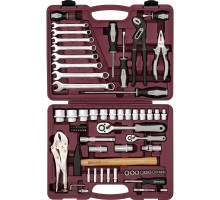 Набор инструмента универсальный THORVIK 1/4", 1/2"DR, 72 предмета TS072 (UTS0072)