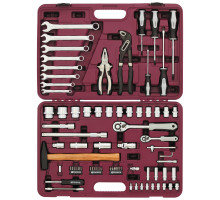 Набор инструмента универсальный THORVIK 1/4", 1/2"DR 77 предметов TS077/12 (UTS0077/12)