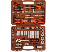 Набор универсального инструмента OMBRA 1/4", 1/2"DR (69 предметов) OMT69S