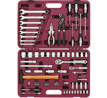 Набор инструмента универсальный THORVIK 1/4", 1/2"DR 77 предметов UTS0077MP