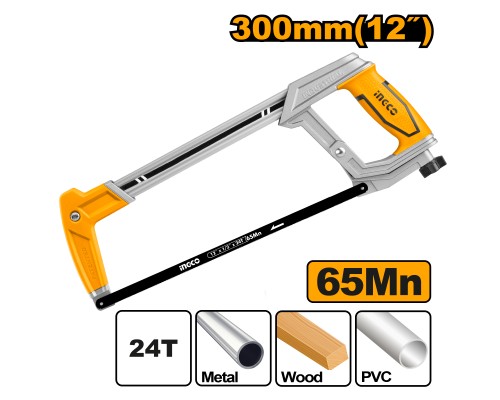 Ножовка по металлу INGCO INDUSTRIAL 300 мм HHF3088