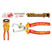 Стриппер для снятия изоляции диэлектрический INGCO INDUSTRIAL 160 мм HIWSP28160