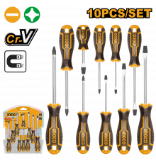 Набор отверток INGCO INDUSTRIAL 10 шт. HKSD1028