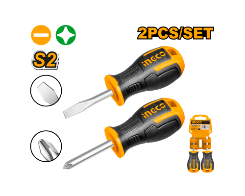 Набор отверток INGCO INDUSTRIAL 2 шт. HKSDS2028