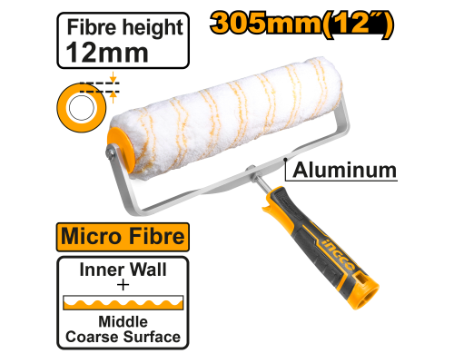 Валик малярный INGCO INDUSTRIAL 12x305 мм HRHT093051