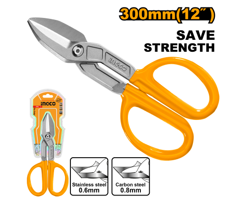 Ножницы по металлу INGCO INDUSTRIAL 300 мм HTS2612