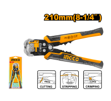 Стриппер автоматический многофункциональный для снятия изоляции INGCO INDUSTRIAL 0.2-6 мм HWSP102418