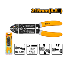 Стриппер многофункциональный для снятия изоляции INGCO 0,75-6 мм HWSP851