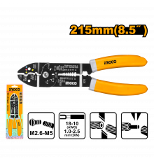 Стриппер многофункциональный для снятия изоляции INGCO 0,75-6 мм HWSP851
