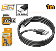 Кабель для зарядки USB - Type-C INGCO 1 м IUCC01