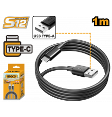 Кабель для зарядки USB - Type-C INGCO 1 м IUCC01