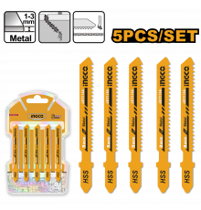 Набор полотен для лобзика по металлу INGCO JBT118A