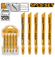Набор полотен для лобзика по дереву INGCO JBT144D