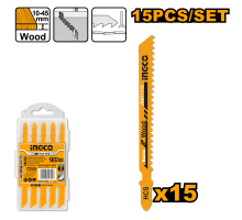 Набор полотен для лобзика по дереву INGCO JBT15111C