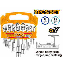 Набор Г-образных торцевых ключей INGCO INDUSTRIAL 7-19 мм 9 шт. LASWT0901
