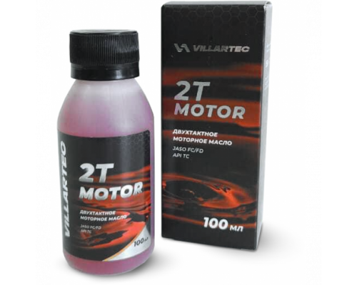 Масло моторное минеральное VILLARTEC 2T MOTOR 100 мл Масло моторное минеральное VILLARTEC 2T MOTOR 100 мл