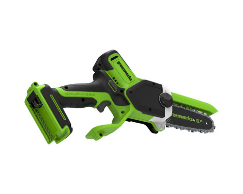 Пила цепная аккумуляторная мини GREENWORKS GD24CS15 24 V без акб и з/у 2010107