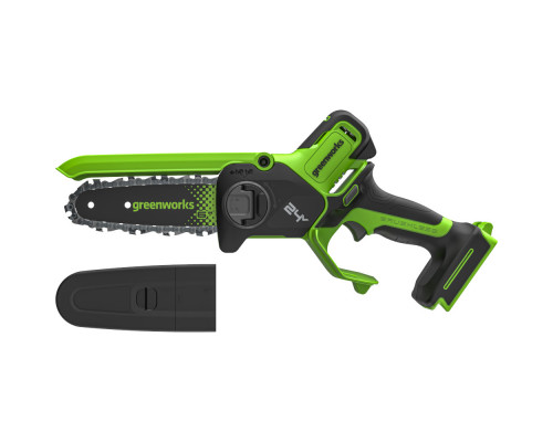 Пила цепная аккумуляторная мини GREENWORKS GD24CS15 24 V без акб и з/у 2010107