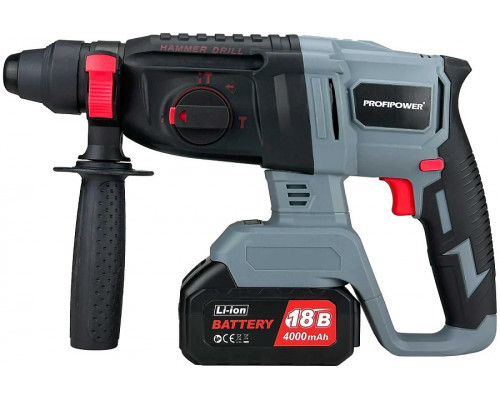 Аккумуляторный перфоратор беcщеточный PROFIPOWER MKDHR-18V  T0058
