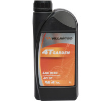 Масло моторное VILLARTEC 4T Garden (SAE W30) 1 л