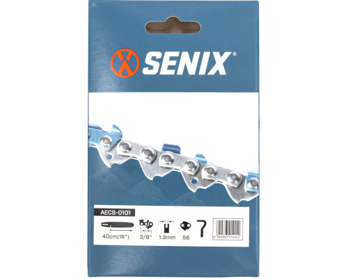 Цепь SENIX 16" 3/8" - 1,3 (56 зв) AECS-0101 Цепь SENIX 16" 3/8" - 1,3 (56 зв) AECS-0101